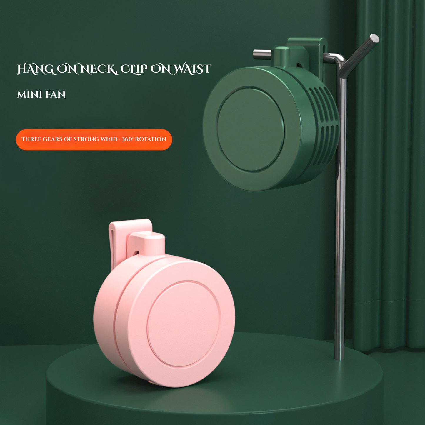 DriftCool™ - Your Pocket-Sized Climate Control for Work & Play
